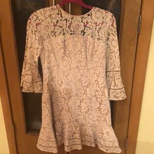 Cream color dress for holidays or any fancy party